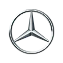 Logo da montadora de veículos Mercedes-Benz